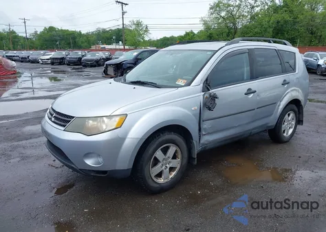 2007 Mitsubishi Outlander Ls из США, поврежденный, VIN JA4MT31X97Z005462